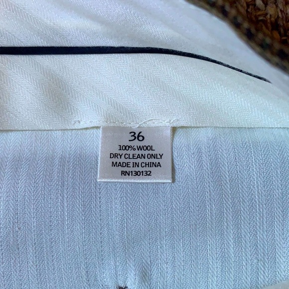 NWT,Hart, Shaffner & Marx, Luxury Men’s Dress Pants,Ready to be Hemmed! ,Sz 36 - Picture 7 of 10